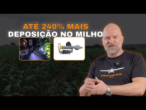 Pulverização eletrostática no milho: até 240% MAIS DEPOSIÇÃO comprovada